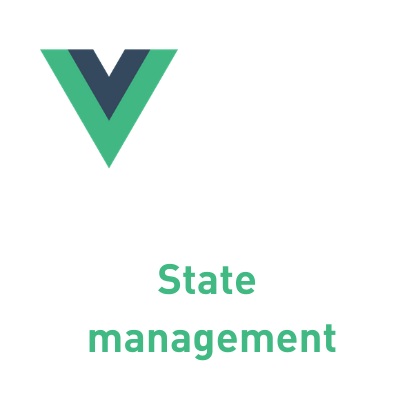 vuex + state management logo
